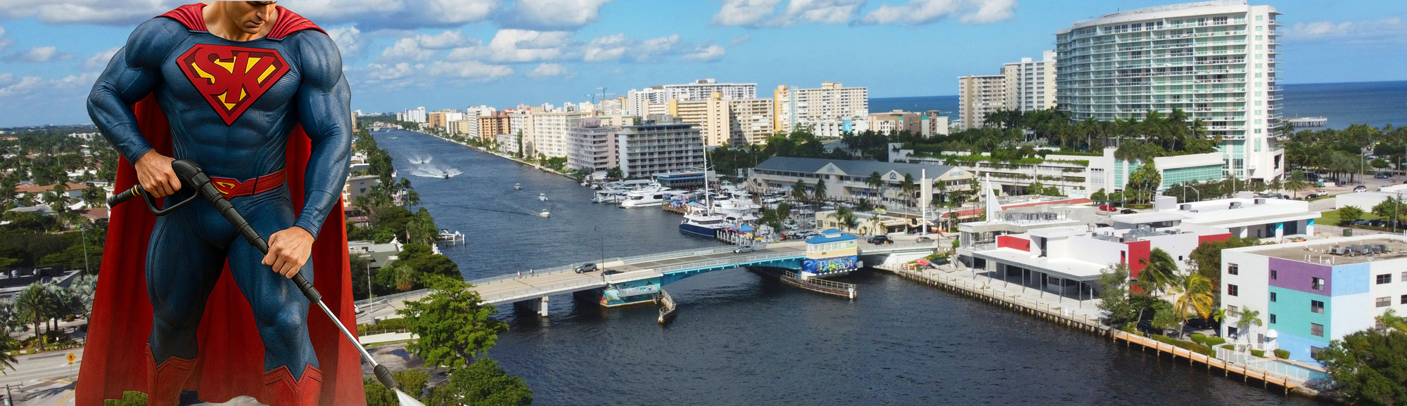 Pompano Beach Florida Power Washing Services By Super Klee Pressure Washing Inc.