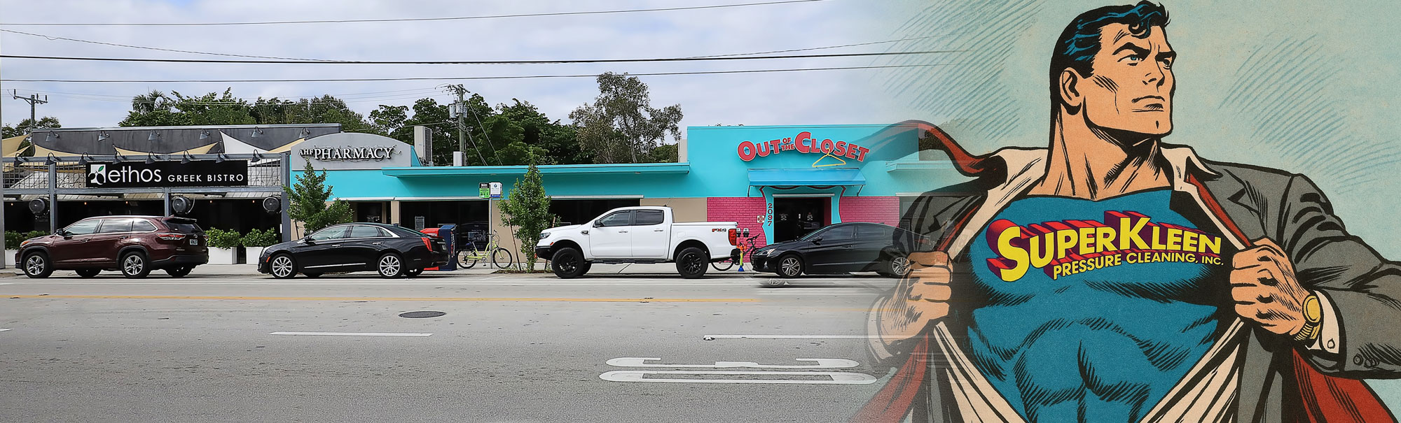 pressure washing services Wilton Manors by Super Kleen Pressure Washing